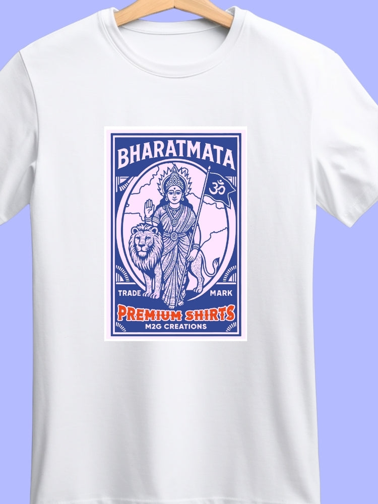 PATRIOT: BHARATMATA BLU (Unisex Comfort Fit Tee)