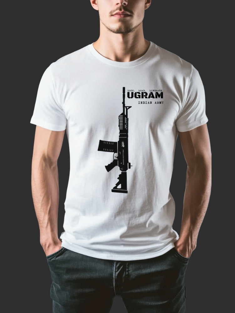 UGRAM LLL: INDIAN ARMY (Unisex Comfort Fit Tee)