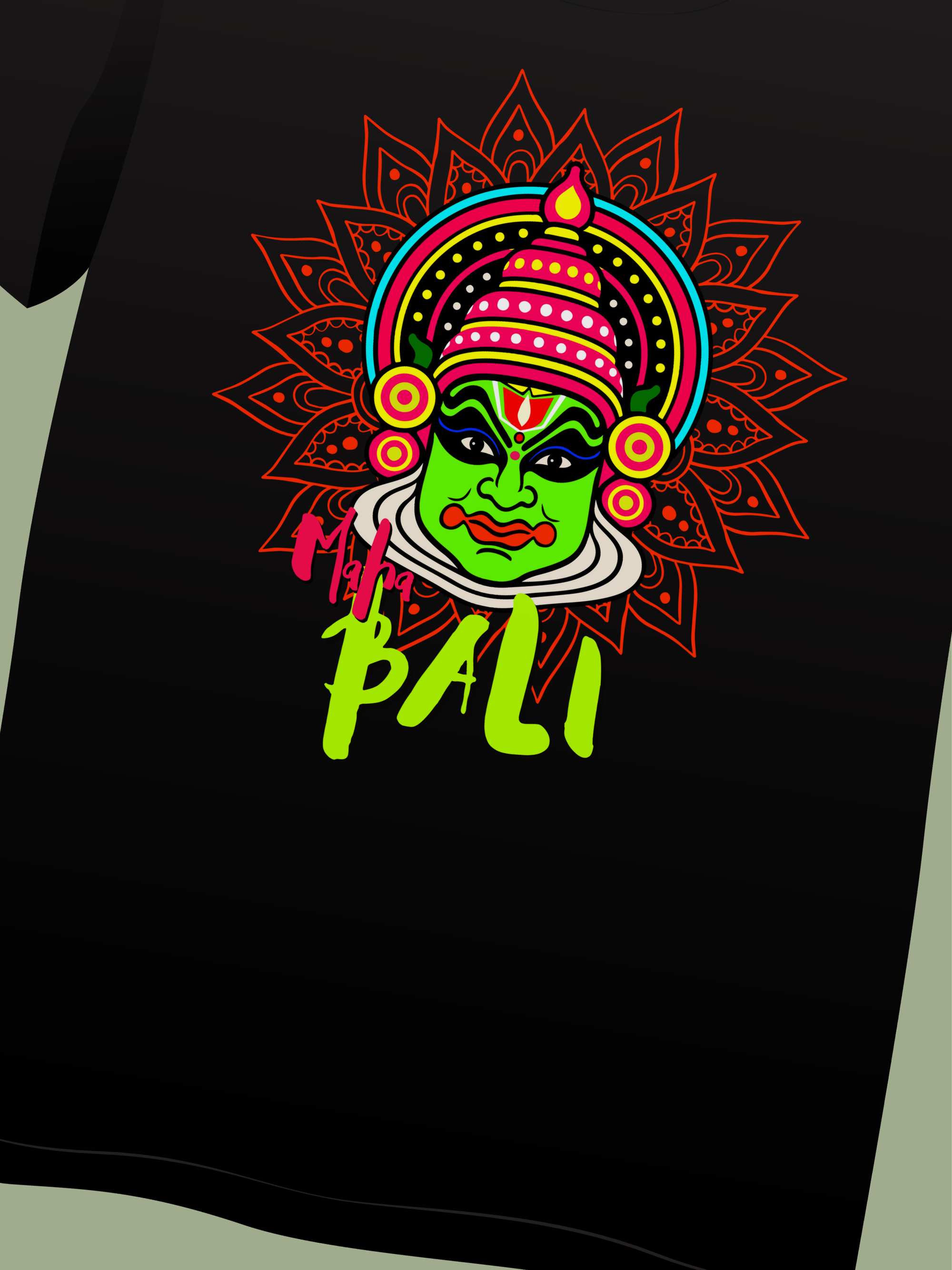 MAHABALI- Back Print (Unisex Comfort Fit Tee)