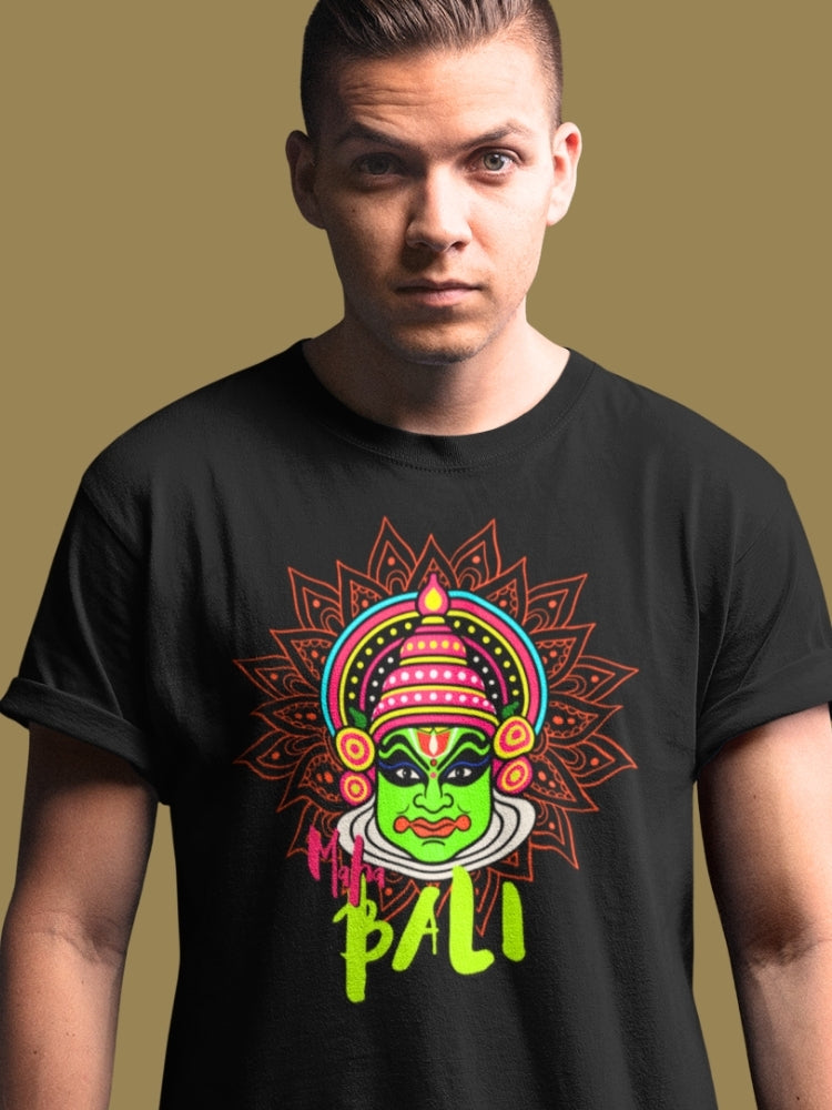 MAHABALI- Front Print (Unisex Premium Soft Cotton Stretch T-Shirt)