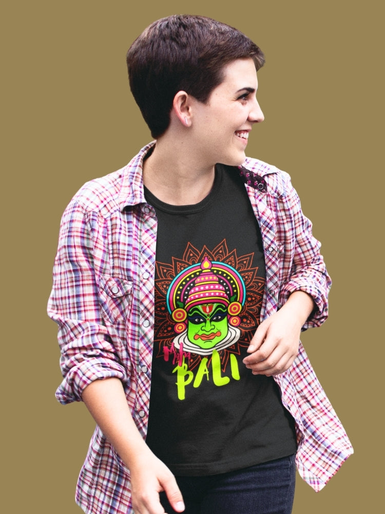 MAHABALI- Front Print (Unisex Premium Soft Cotton Stretch T-Shirt)