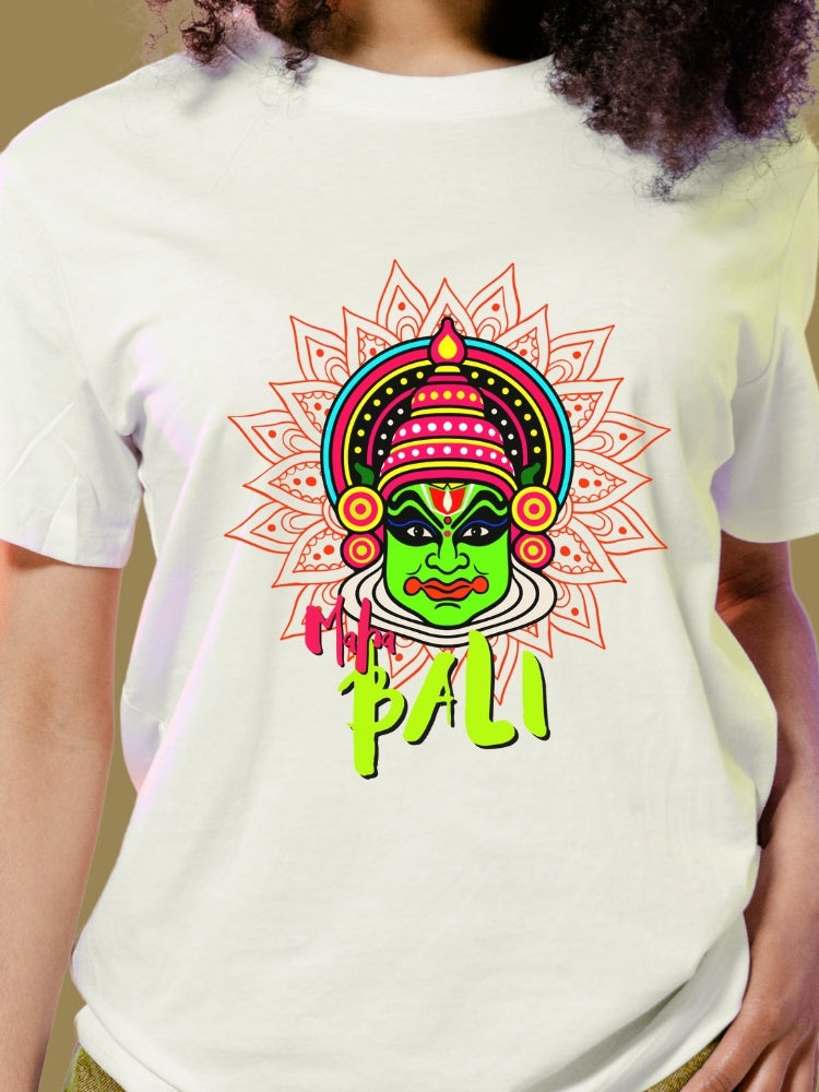 MAHABALI- Front Print (Unisex Premium Soft Cotton Stretch T-Shirt)