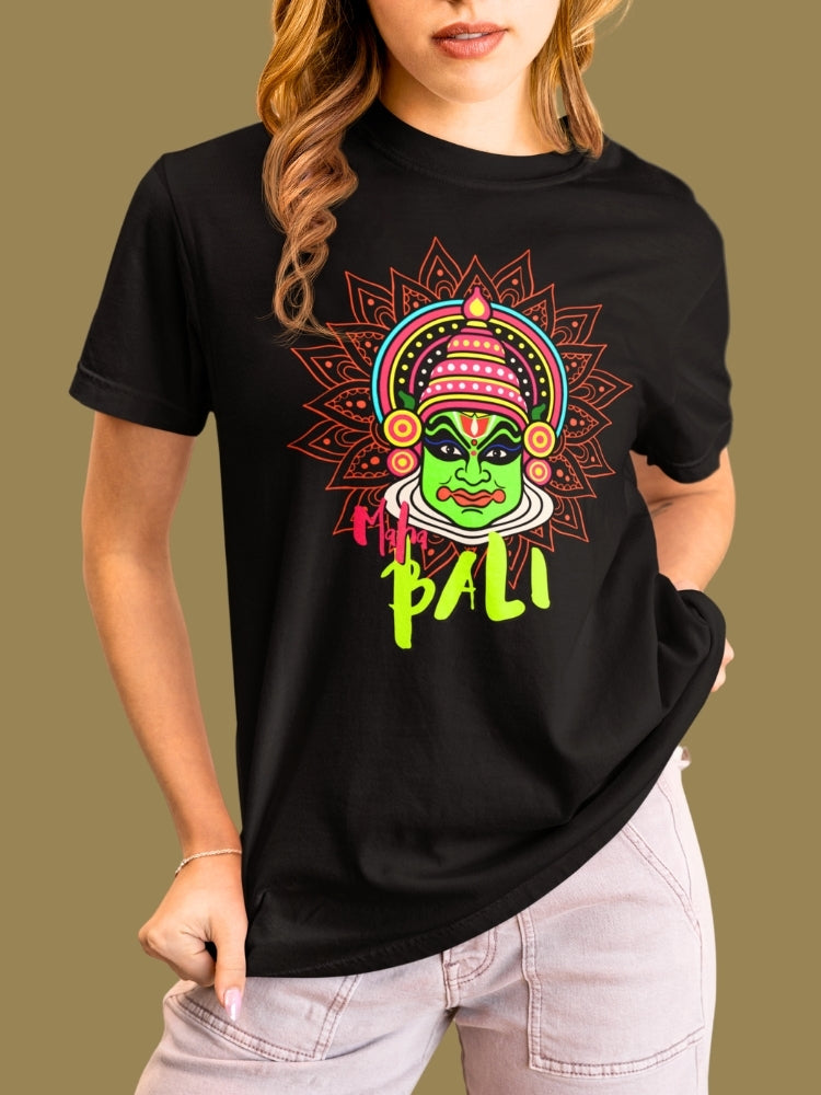 MAHABALI- Front Print (Unisex Premium Soft Cotton Stretch T-Shirt)